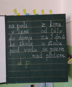 Předložky Předložky